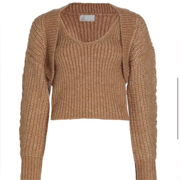 NWT Shrug and cami sweater combo two in one set - Picture 3 of 3